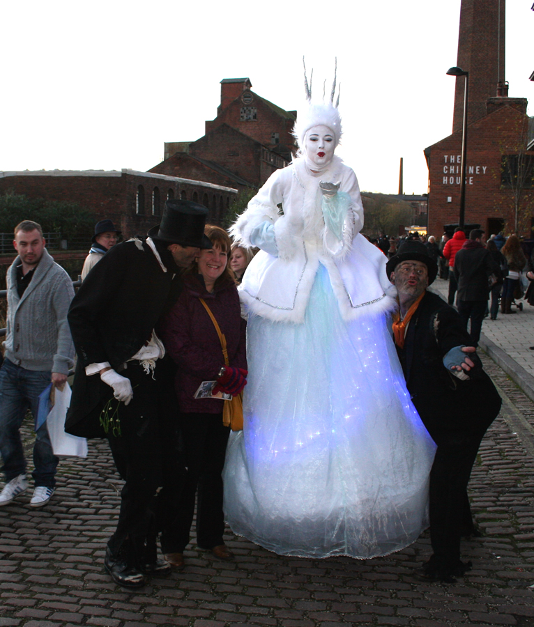 Victorian Snow Queen at Kelham Island